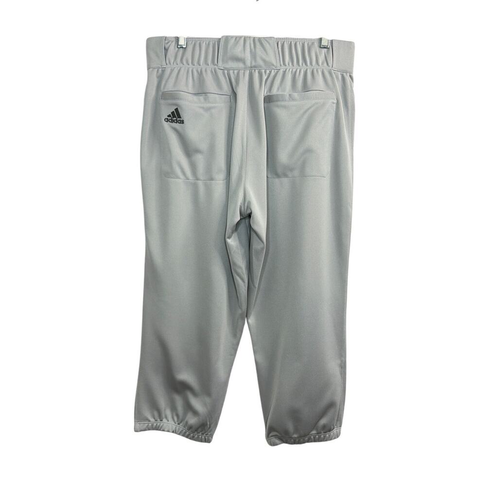 NWT Adidas High Mid Grey Baseball Pants Mens Size Large - Picture 4 of 6